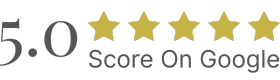 5 Star Google Review Rating